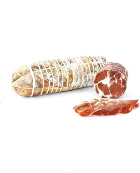 23,75 € Coppa Stagionata Veneta, TRANCIO 1000g sottovuoto, stagionatura 120gg - Prosciuttificio Amor del Territorio