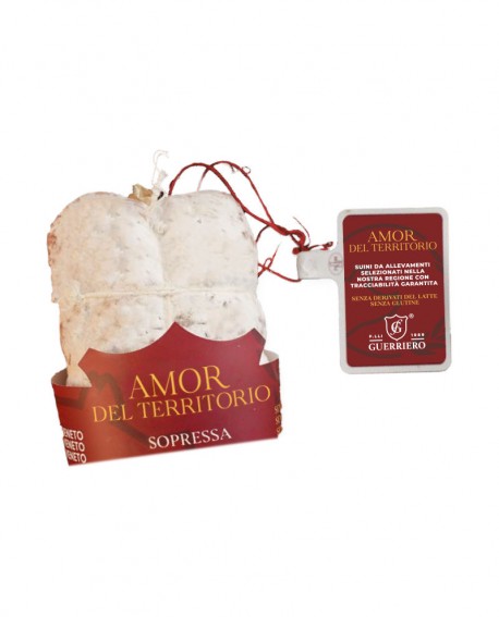 16,46 € Sopressa Veneto, TRANCIO 800g, stagionatura 45gg - Prosciuttificio Amor del Territorio