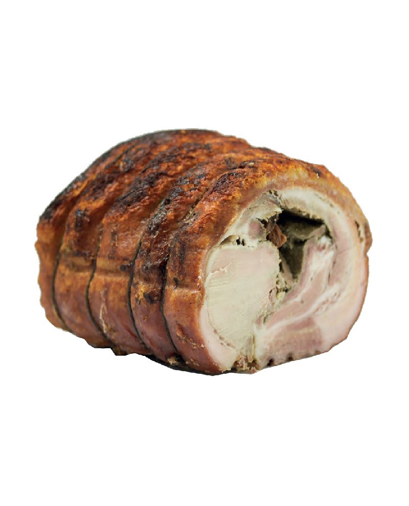 Porchetta del Monte con cotenna 2 5 kg Salumificio Sapori della Valdichiana